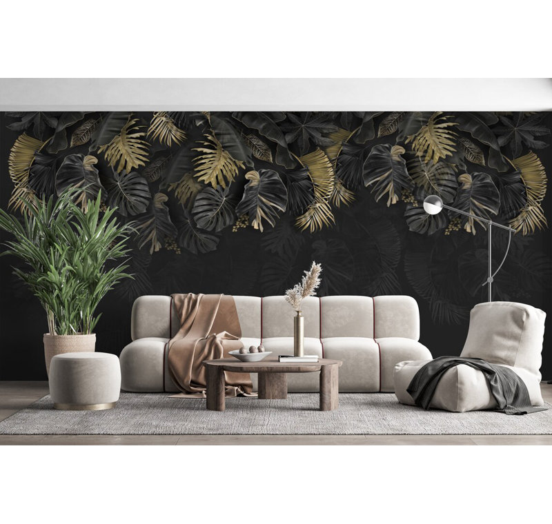 Noir Tropica, L 72 po x l 108 po