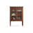 Modern Nut-Brown Solid Wood Sideboard