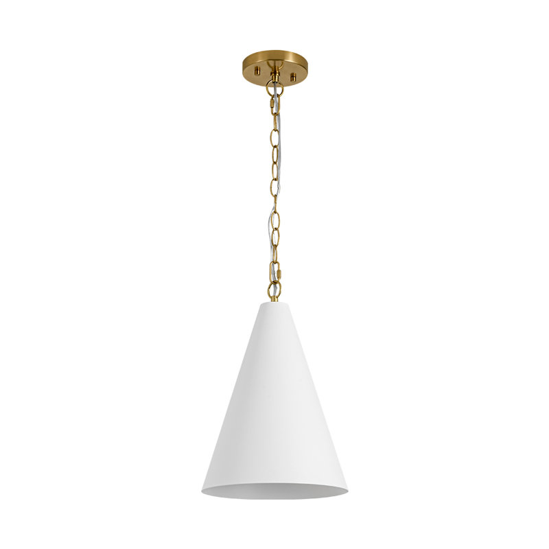 Modern 1-Light Cone Pendant