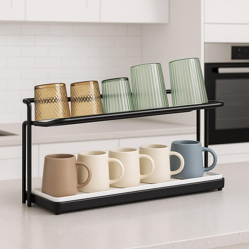 Plastic Mega Mug, Black