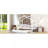 Twin Size Wooden House Bed With Twin Size Trundle, White