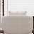 30"w Chenille  Swivel Barrel Accent Chair With Pillow-1538360021