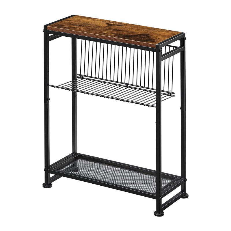 Fraukje End Table, Rustic Brown