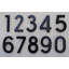 Numéro de maison à fixation flottante 4 po-12225650-12225645