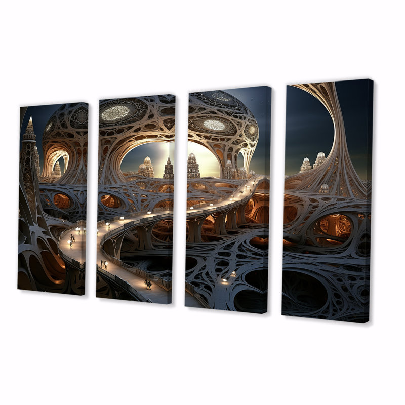 «Charline Architectural Dreamscape», H 28 po x l 48 po