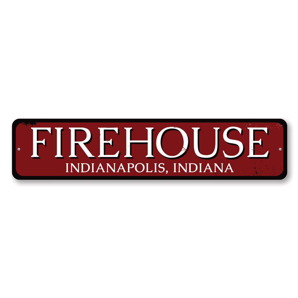 Firehouse Custom Aluminum Sign Lizton Sign Shop, Inc 