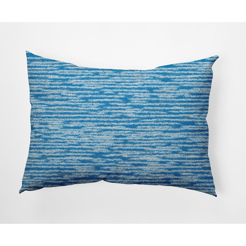  Coussin intérieur / extérieur rectangulaire, bleu