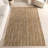 Violeta Striped Jute Area Rug-2089892917