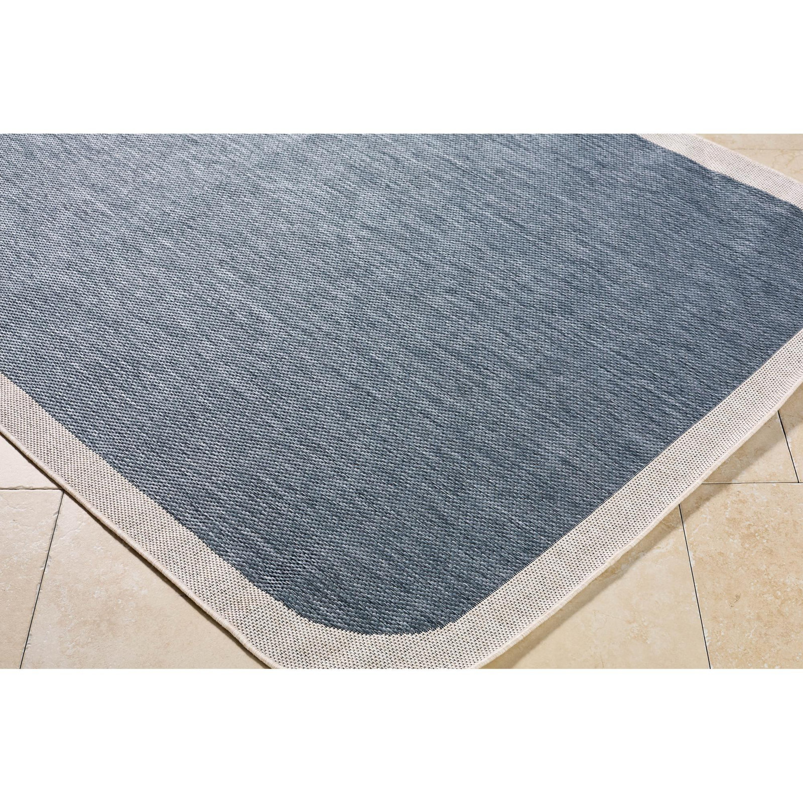Skiles Striped Outdoor Rug, Rectangle 7'10.5" x 10'0.1"