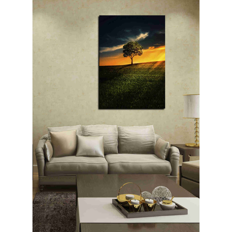 «Alone In Peace», art mural sur toile, H 40 po x l 26 po x P 1,25 po