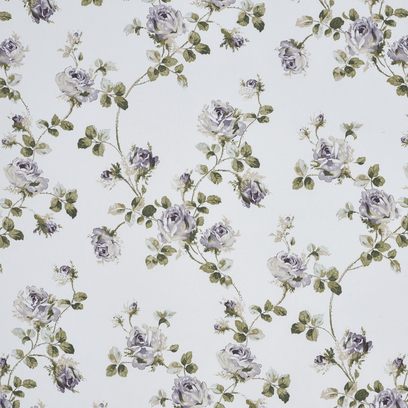 Ensemble de courtepointe Rosemary, Courtepointe pour lit simple + 1 taie décorative, Blanc / rose / sauge