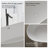 MonBlari 64" X 33" Free standing White Soaking Solid Surface Bathtub with Overflow and Pop-up Drain For Bathroom-120904044