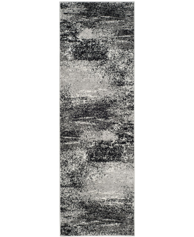 Binali Adirondack Revival Area Rug, Grey/Multi, Runner 76 x 244 cm