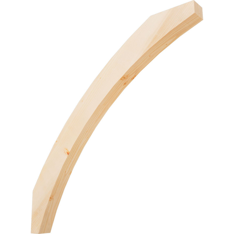Genouillère Thorton, Sapin Douglas de 3 1/2 po (lisse), 42 po X P 42 po H