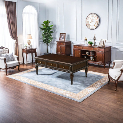 Solid Golden Rosewood Coffee Table