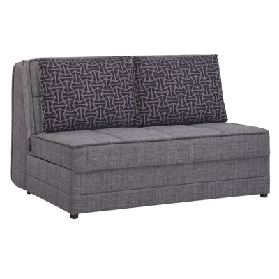 Studio 55 in. Fabric Upholstered 2-Seater 3-in-1 Sleeper Loveseat Sofa Bed with Storage -  Ottomanson, SUO-GY-LS