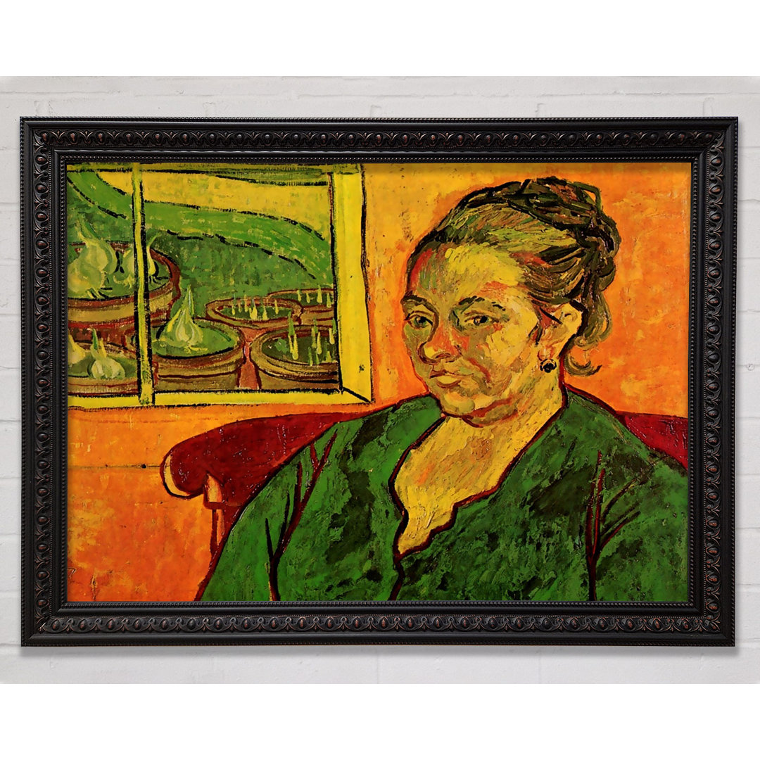 Van Gogh Porträt von Madame Augustine Roulin - Einzelner Bilderrahmen Kunstdrucke