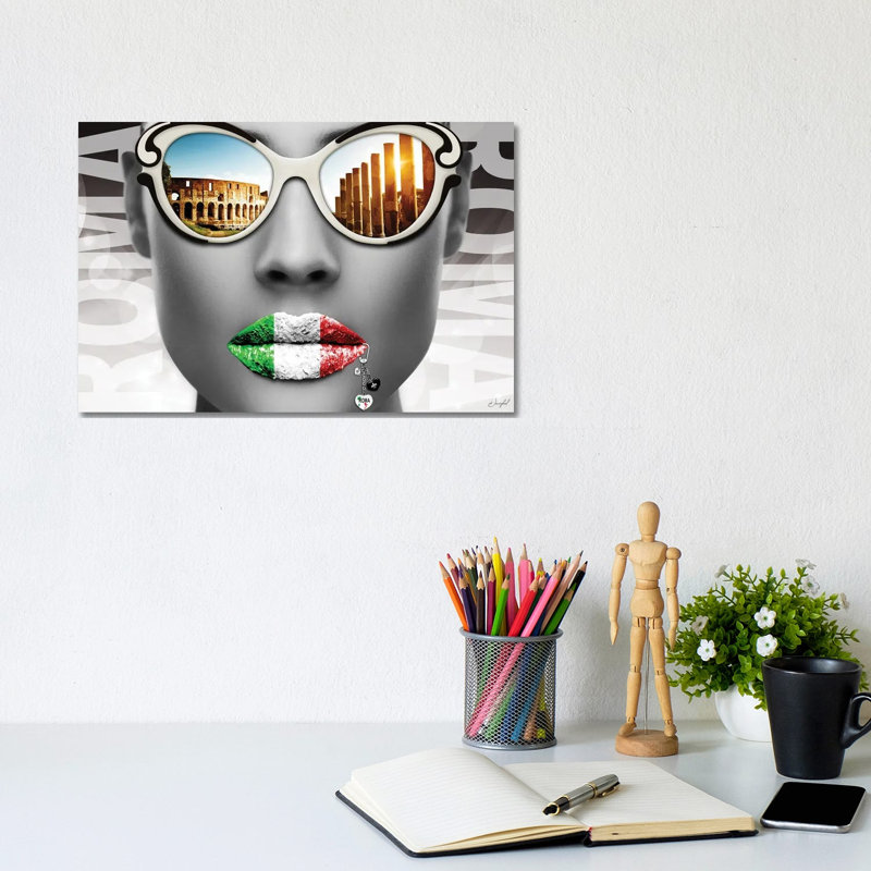 Musa Roma by Jan Raphael - Wrapped Canvas Print, 20.32 cm H x 30.48 cm W