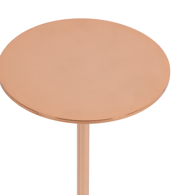 Table basse Hersi, Or rose