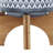 CERAMIC AZTEC PLANTER ON WOODEN STAND, GRAY-889359271