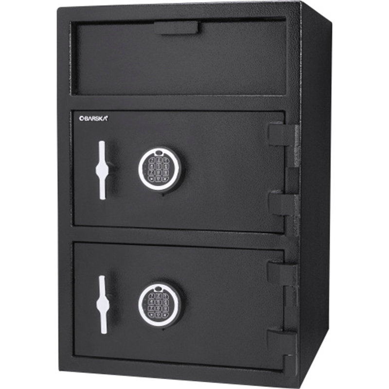 1.62 Cubic Ft Digital Keypad Two Lock Depository Safe