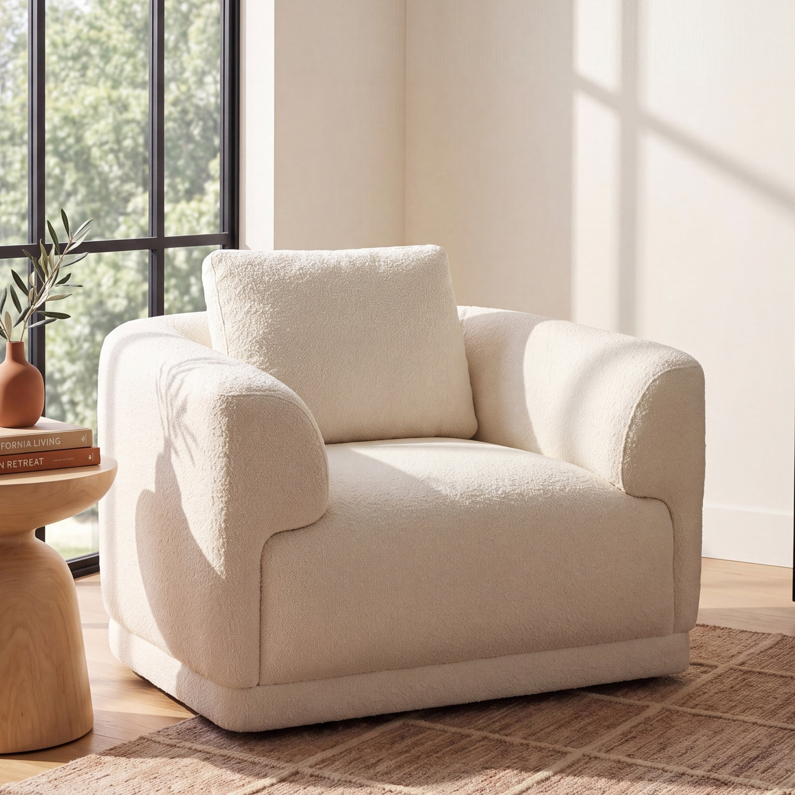 London Swivel Armchair