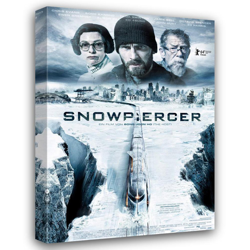 Snowpiercer, 24" H x 17" W