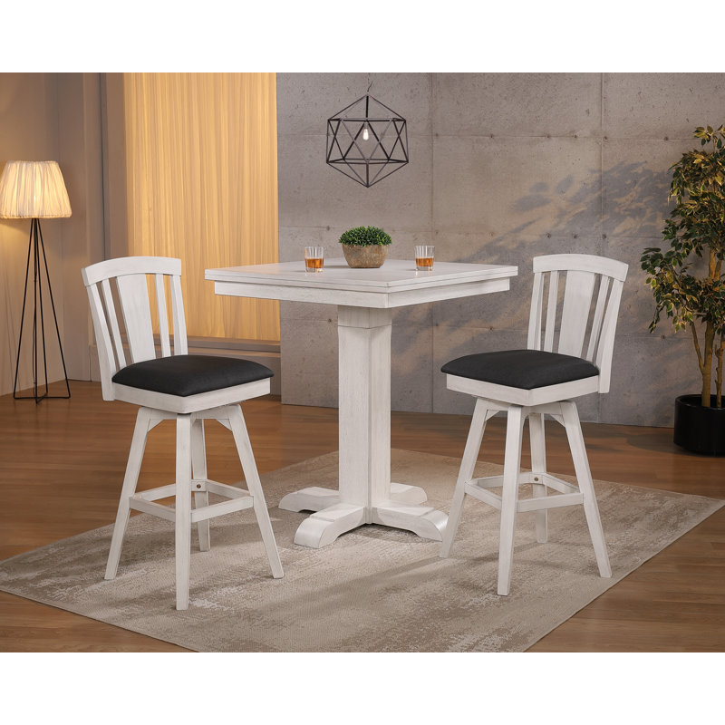 Tabouret de bar rotatif 24 po Noam, Tabouret de comptoir (siège d’une hauteur de 24