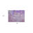 2' X 3' Purple Abstract Washable Non Skid Indoor Outdoor Area Rug