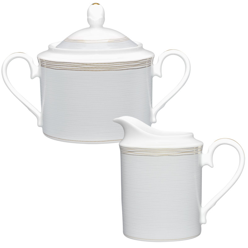 Ensemble sucrier et crémier Noritake