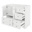Meuble-lavabo durable de 36 pouces avec rangement spacieux, conception moderne et assemblage facile pour une vie organisée-1779244084