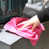 Pink is out of stock selected