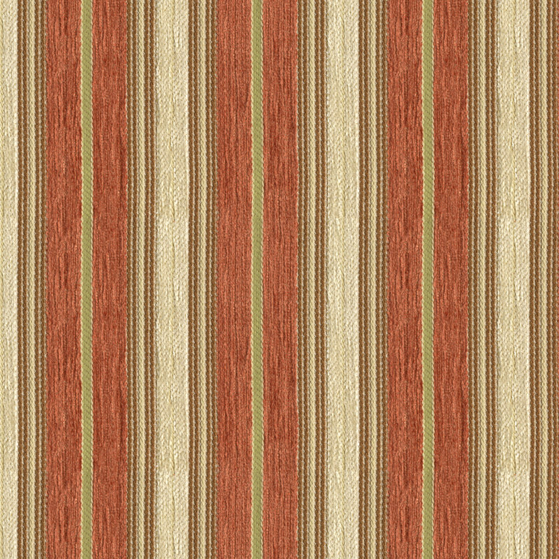 Guaranteed in Stock Fabric, Green / Beige / Orange