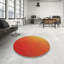 Tapis à motifs rouge / orange-325173949