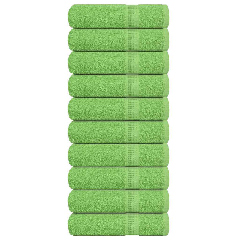 Resheda 100% Cotton Bath Towel, Apple green