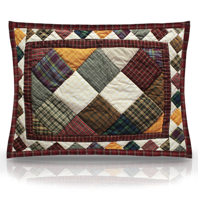 Cotton Percale Patchwork Quilt