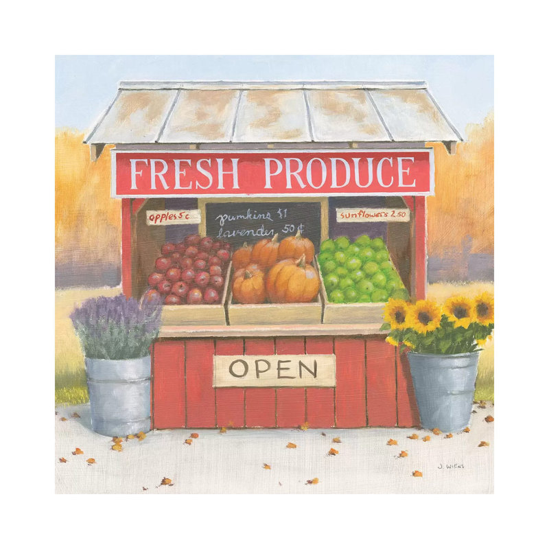 Heartland Harvest Moments II by James Wiens - Wrapped Canvas Painting, 30.48cm H x 30.48cm W x 1.91cm D