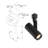 H-Type Adjustable Track Lighting Kit with 4ft Surface Mount Track, Movable Power Connector, and 3 5CCT LED Track Lighting Heads-123186863