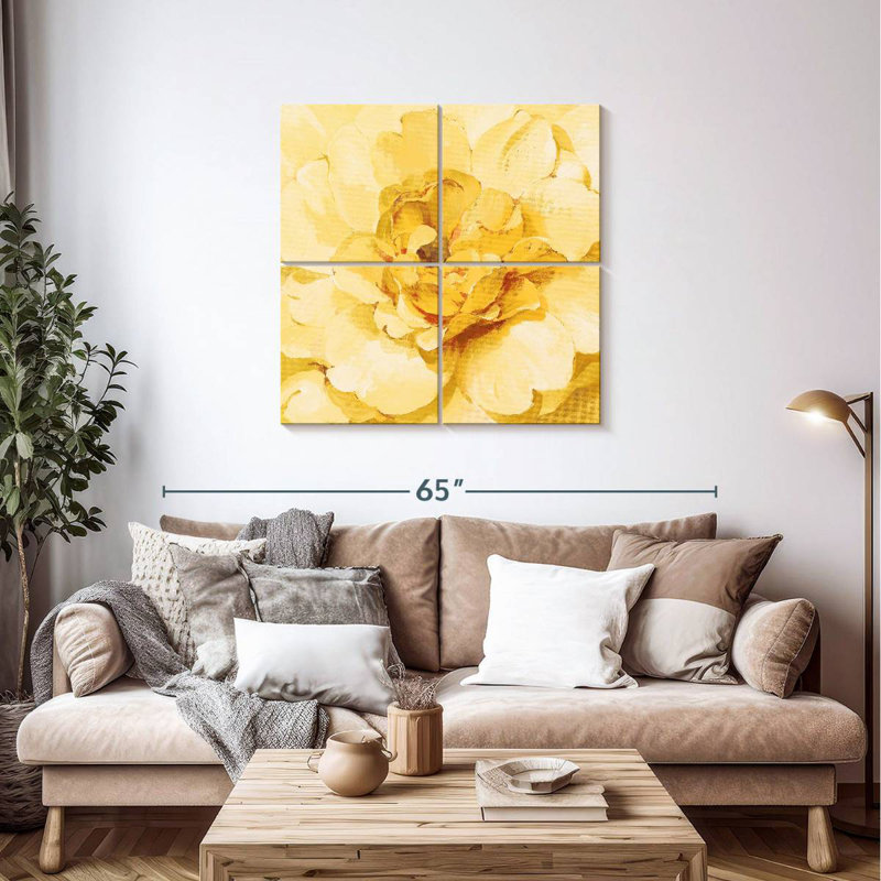 Harnek Bright Yellow Peony