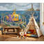 Papier peint sous-marin pieuvre sous-marine-382994577-382994580