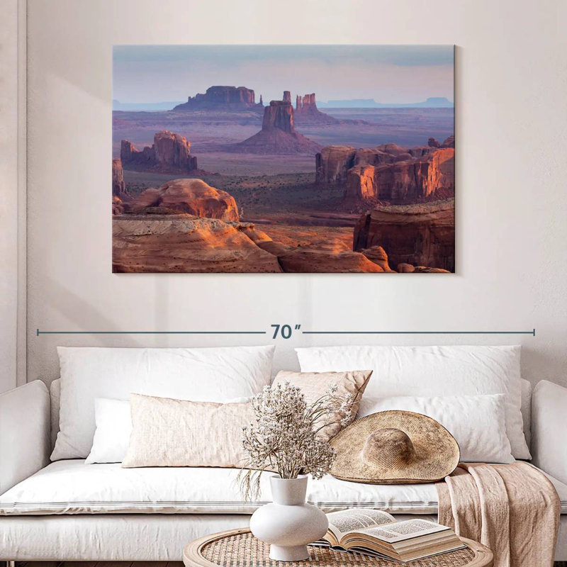 Alvord Monument Valley, H 32 po x l 48 po