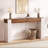63" Slim Entryway Console Table, 2 Drawers, Sofa Table for Hallway Living Room