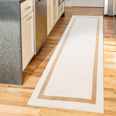 Tapis en laine naturel Jill Zarin Somerset