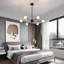 6 - Light Dimmable Sputnik Sphere Chandelier