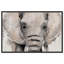 «Animals Abstract Elephant Zoo and Wild Animals» par Oliver Gal - reproduction d'art sur toile-59206306-33344946-119891955