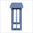 59.1'' Painted Entryway Table With Pine Veneer,Unique Triple Rectangle Design Console Table With Thick Pine Wood Legs,Extra Long Sofa Table Versatile For Hallway, Living Room,Kitchen-774017018
