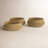 Handwoven Seagrass Loop-Rim Storage Baskets