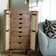 Maddox 19'' Wide Freestanding Jewelry Armoire with Mirror