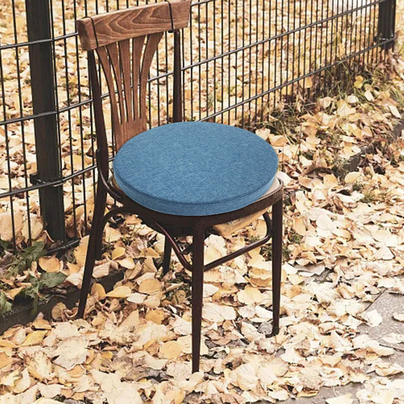 Round Outdoor Chair Cushions For Patio Furniture   Patio Chair Cushion  For Garden Sofa, A