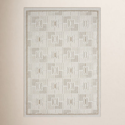 Hildegard Checkered Outdoor Rug